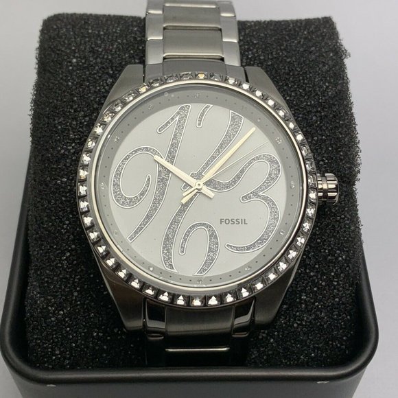 Fossil Women\'s Quartz Analog Silver Ladies Watch BQ1094 main image 4
